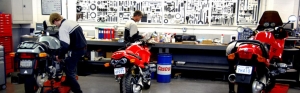 Budds BMW Motorrad service shop